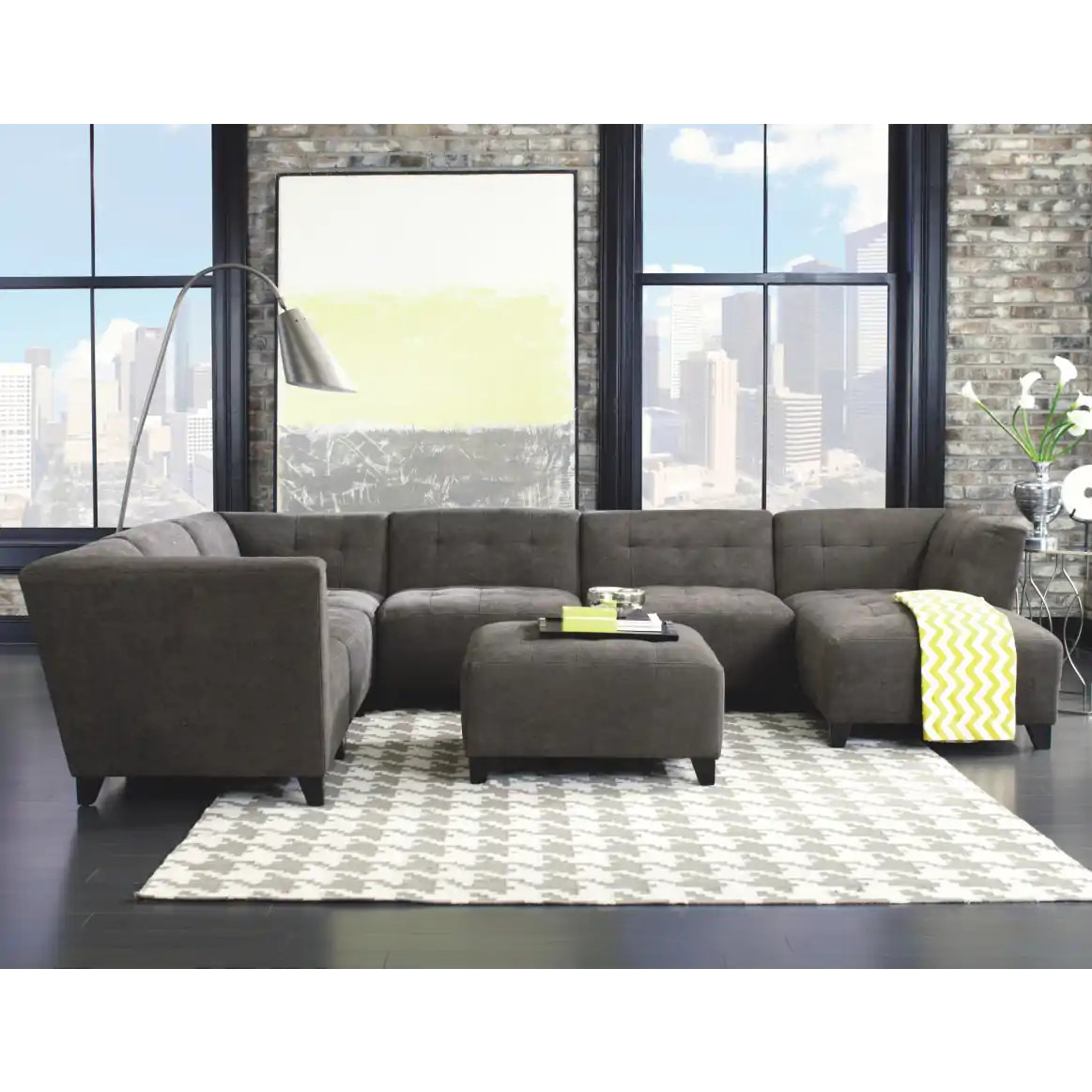 7 pc. Modular Sectional: item number 1hdpc7