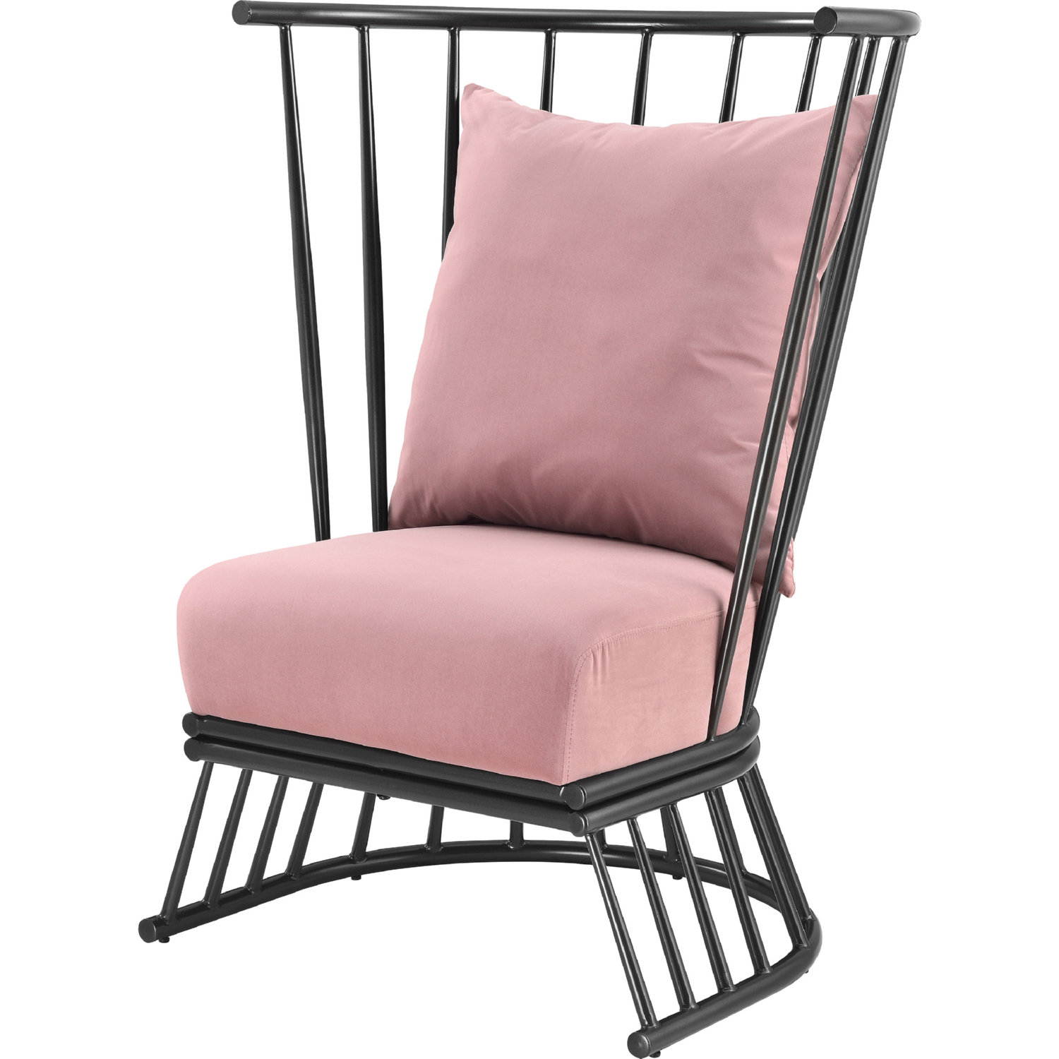 Blush Velvet Chair: item number 1he2pf